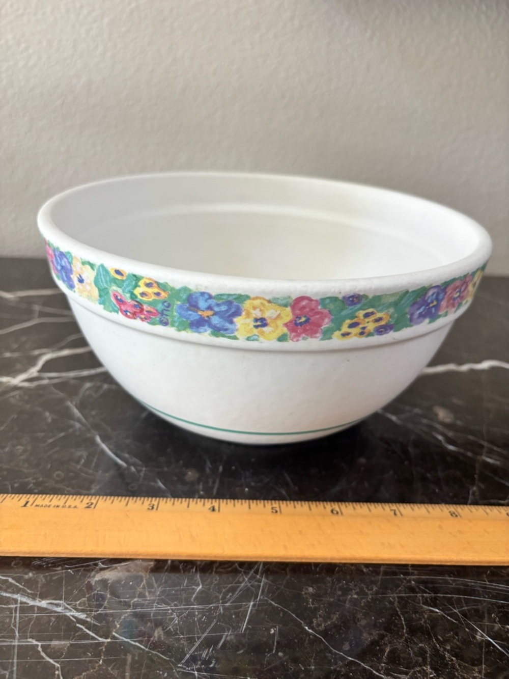 VINTAGE TREASURE CRAFT NESTING MIXING BOWL DAUPHINE CALIFORNIA POTTERY